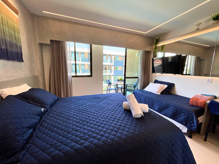 Flat em Muro Alto - Porto de Galinhas - MAKIA D207 - By Anfi