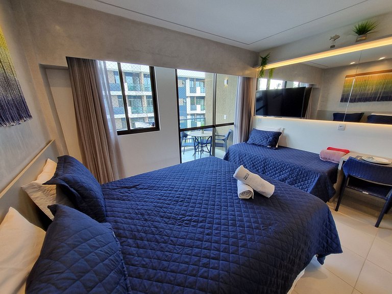 Flat em Muro Alto - Porto de Galinhas - MAKIA D207 - By Anfi