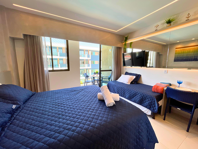 Flat em Muro Alto - Porto de Galinhas - MAKIA D207 - By Anfi