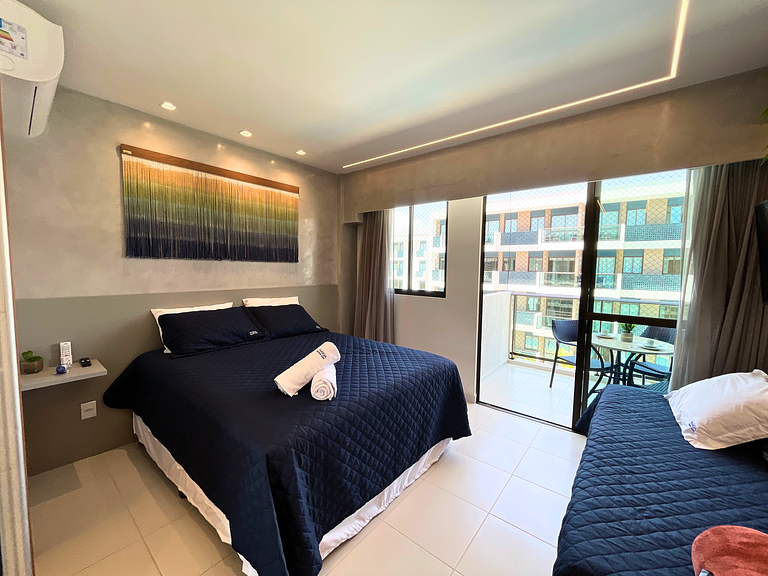 Flat em Muro Alto - Porto de Galinhas - MAKIA D207 - By Anfi