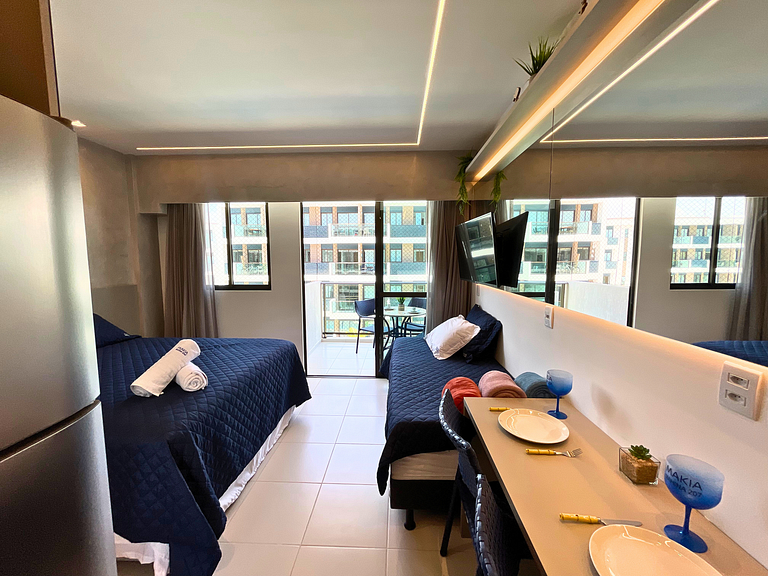 Flat em Muro Alto - Porto de Galinhas - MAKIA D207 - By Anfi