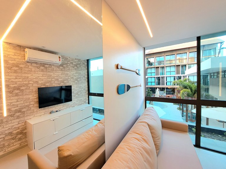 Flat no Centro de Porto de Galinhas -SUNNY HALL120