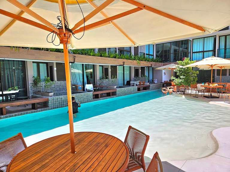 Flat no Centro de Porto de Galinhas -SUNNY HALL120