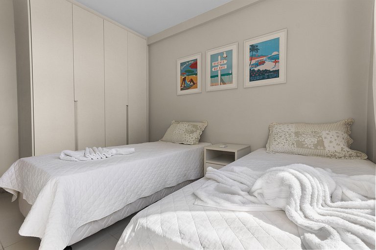 Lindo Apt 2Qts Beira Mar - Muro Alto - Malawi C201 - Porto d
