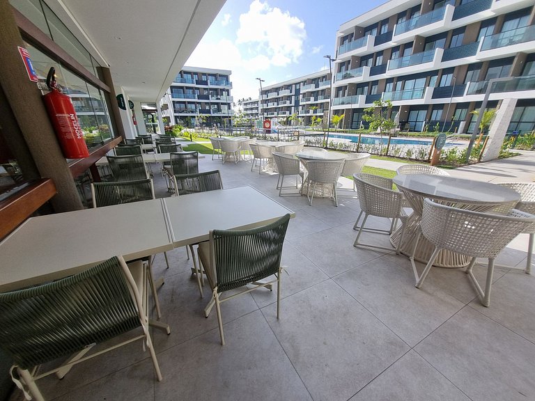Flat Luxuoso para Casais em Muro Alto - MAKIA C322 - Porto d