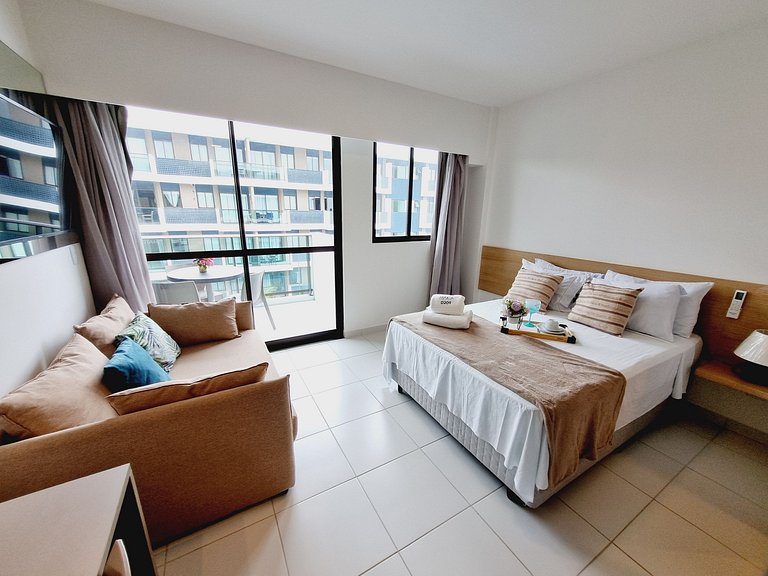 Flat em Muro Alto - Porto de Galinhas - MAKIA D209 - By Anfi