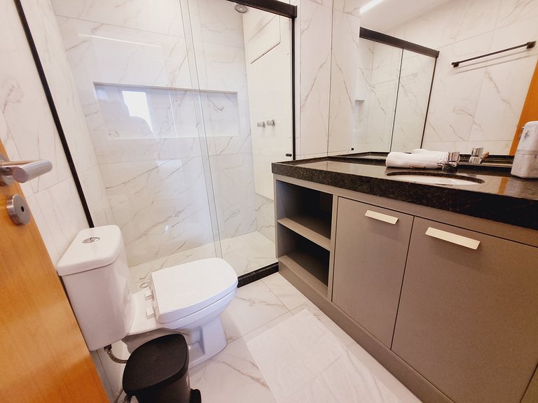 Flat Luxuoso para Casais em Muro Alto - MAKIA C322 - Porto d