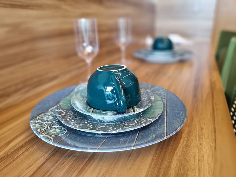 Flat Luxuoso para Casais em Muro Alto - MAKIA C322 - Porto d