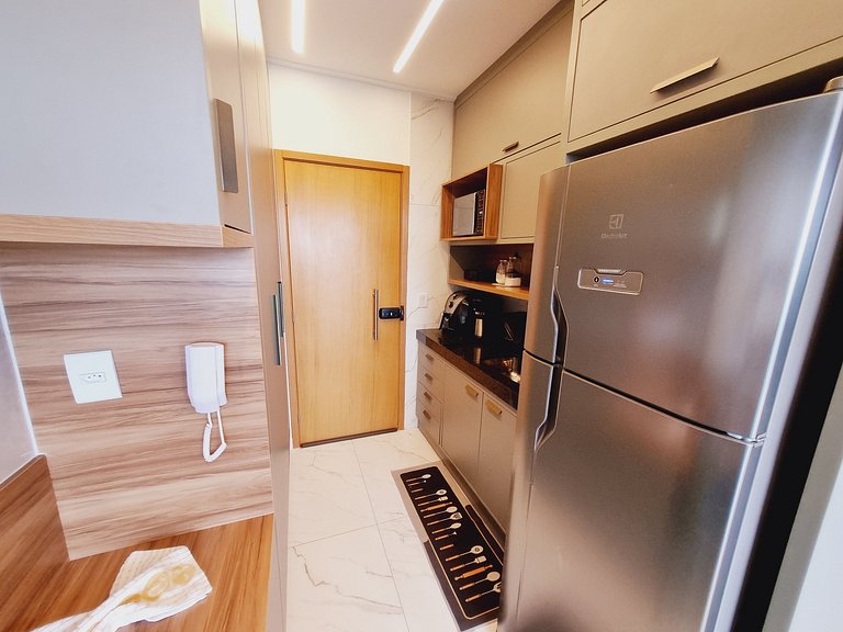 Flat Luxuoso para Casais em Muro Alto - MAKIA C322 - Porto d