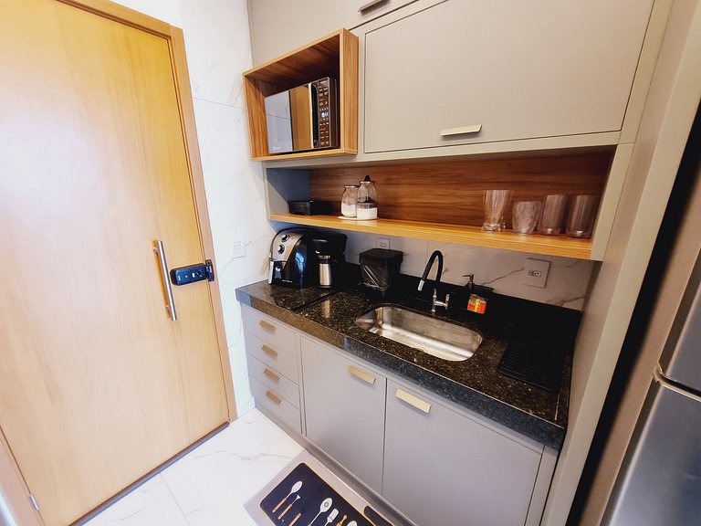 Flat Luxuoso para Casais em Muro Alto - MAKIA C322 - Porto d