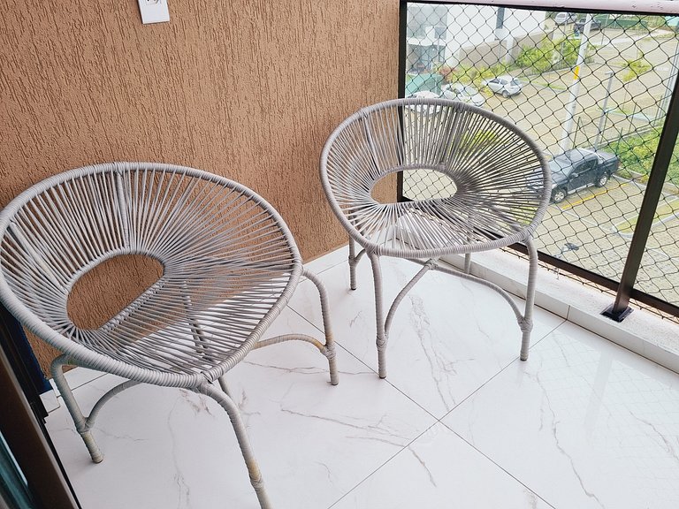 Flat Luxuoso para Casais em Muro Alto - MAKIA C324 - Porto d