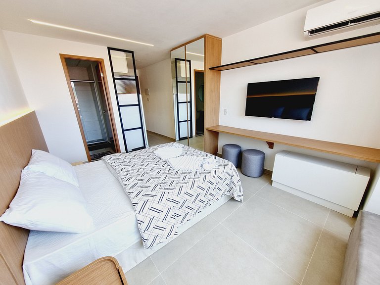 Flat Completo Próximo ao Mar | Reserva do Cupe 209 - By Anfi