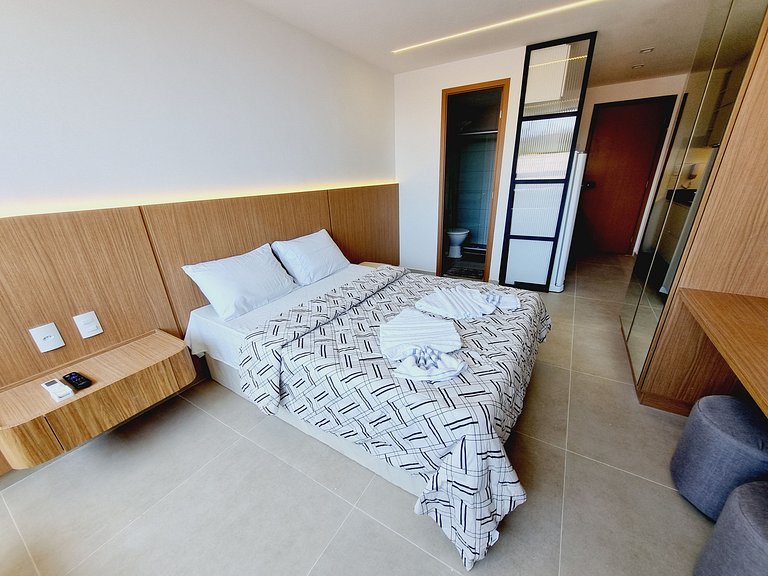 Flat Completo Próximo ao Mar | Reserva do Cupe 209 - By Anfi