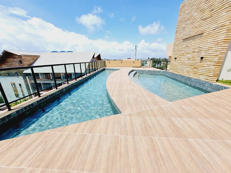 Flat Completo Próximo ao Mar | Reserva do Cupe 209 - By Anfi
