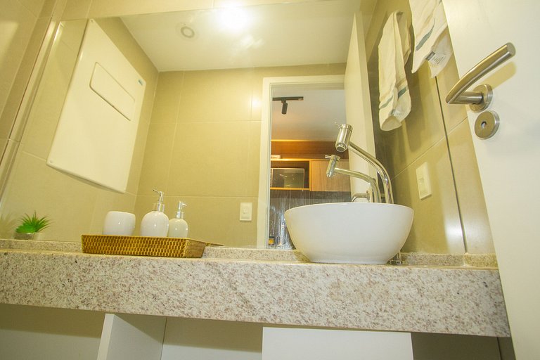 Flat no Centro de Porto de Galinhas -SUNNY HALL313 - By Anfi