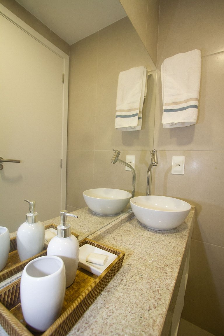 Flat no Centro de Porto de Galinhas -SUNNY HALL313 - By Anfi