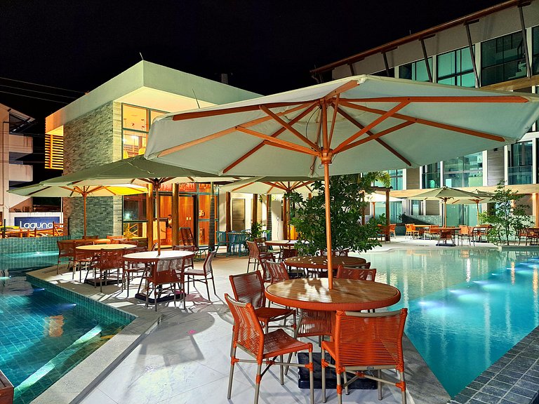 Belo flat no Centro de Porto de Galinhas SUNNY 338