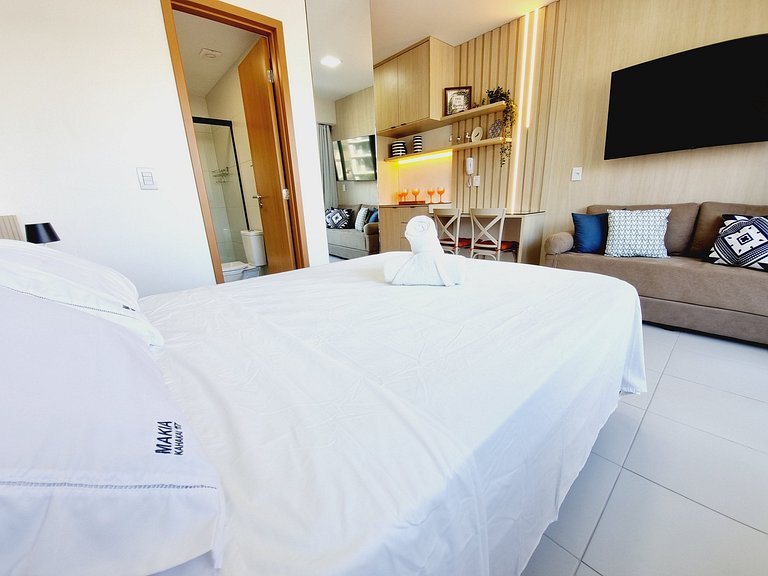 Flat em Muro Alto - Porto de Galinhas - MAKIA B117 - By Anfi