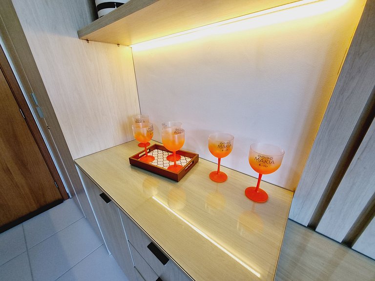 Flat em Muro Alto - Porto de Galinhas - MAKIA B117 - By Anfi