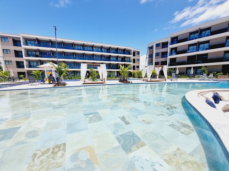Flat Completo e Charmoso em Muro Alto - Malia A203 - By Anfi