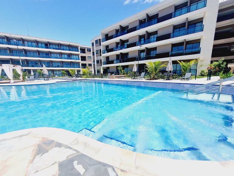 Flat Completo e Charmoso em Muro Alto - Malia A203 - By Anfi