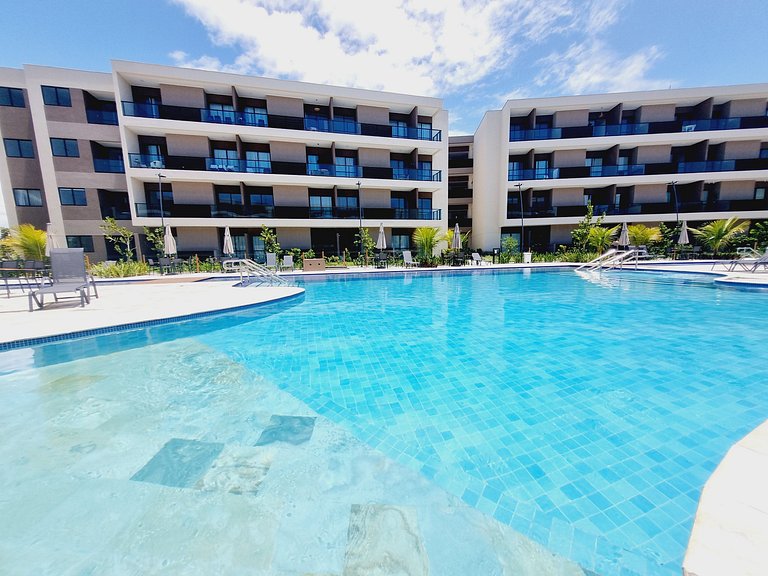 Flat Completo e Charmoso em Muro Alto - Malia A203 - By Anfi