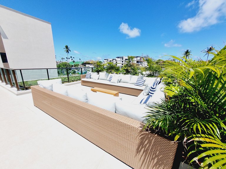 Flat Completo e Charmoso em Muro Alto - Malia A203 - By Anfi