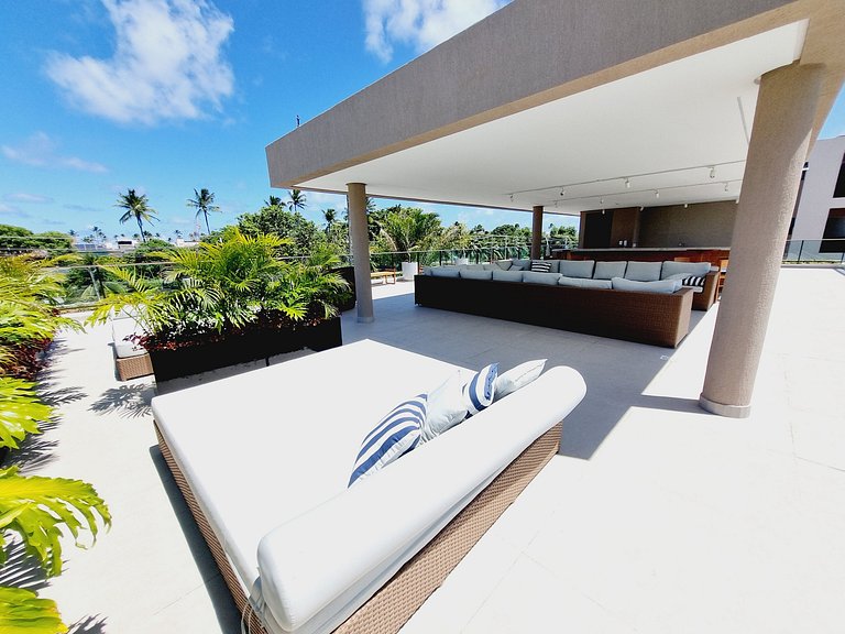 Flat Completo e Charmoso em Muro Alto - Malia A203 - By Anfi
