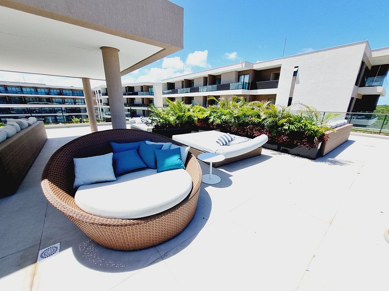 Flat Completo e Charmoso em Muro Alto - Malia A203 - By Anfi