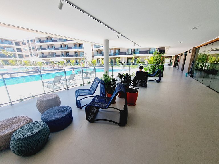 Flat Completo e Charmoso em Muro Alto - Malia A203 - By Anfi