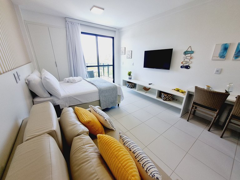 Flat Completo e Charmoso em Muro Alto - Malia A203 - By Anfi