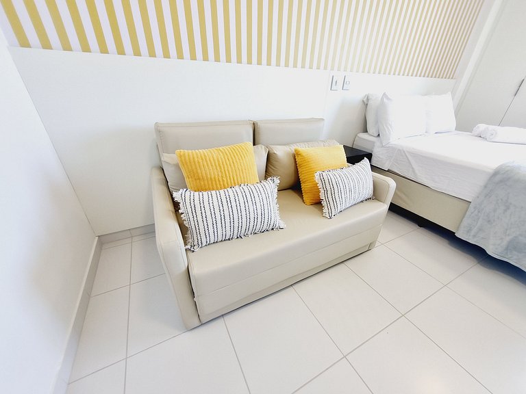 Flat Completo e Charmoso em Muro Alto - Malia A203 - By Anfi