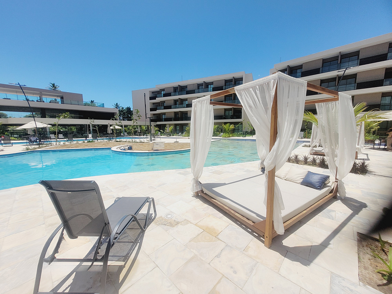 Flat Completo e Charmoso em Muro Alto - Malia A203 - By Anfi