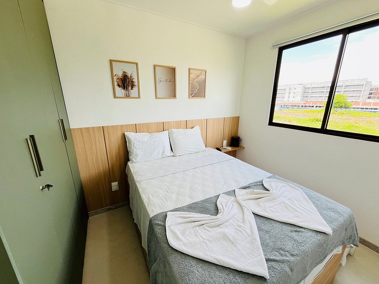 Apt 2Qt BeiraMar - Muro Alto - Itah Residence E104 - Porto d