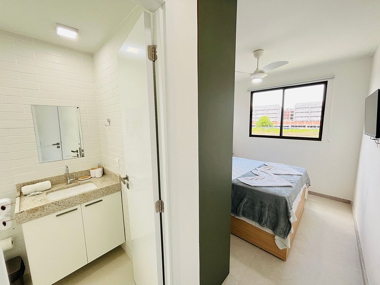 Apt 2Qt BeiraMar - Muro Alto - Itah Residence E104 - Porto d