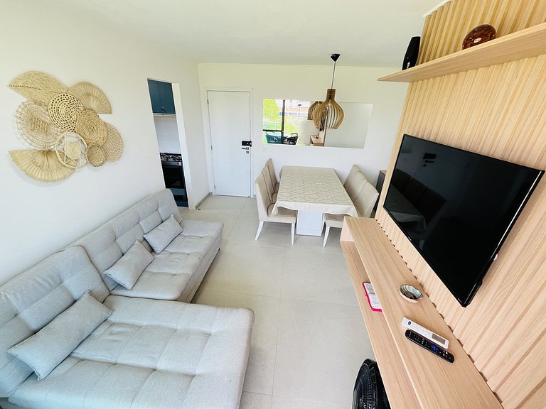 Apt 2Qt BeiraMar - Muro Alto - Itah Residence E104 - Porto d