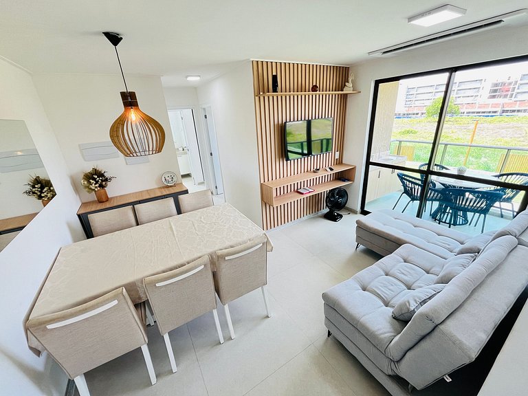 Apt 2Qt BeiraMar - Muro Alto - Itah Residence E104 - Porto d