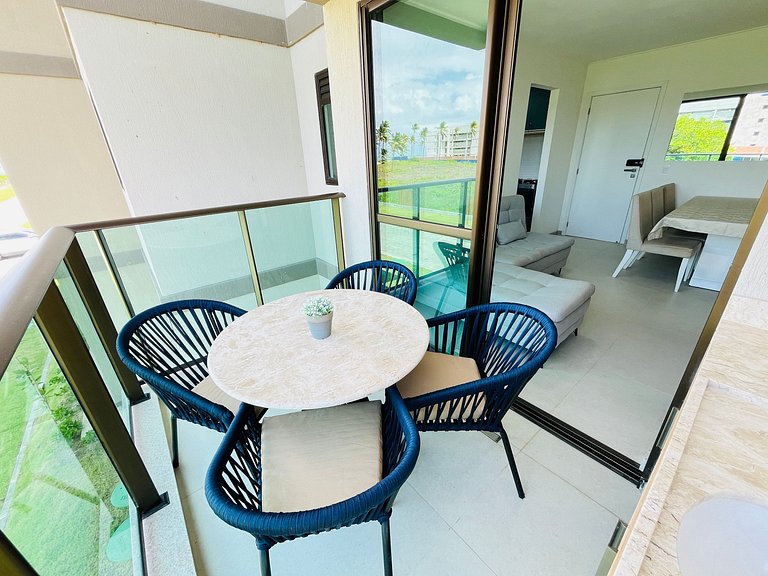 Apt 2Qt BeiraMar - Muro Alto - Itah Residence E104 - Porto d