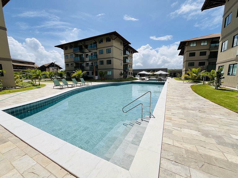 Apt 2Qt BeiraMar - Muro Alto - Itah Residence E104 - Porto d