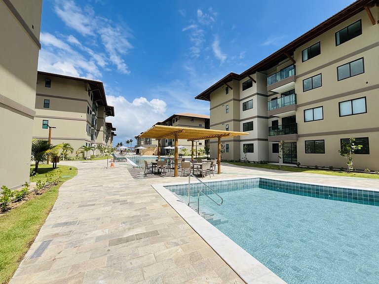 Apt 2Qt BeiraMar - Muro Alto - Itah Residence E104 - Porto d