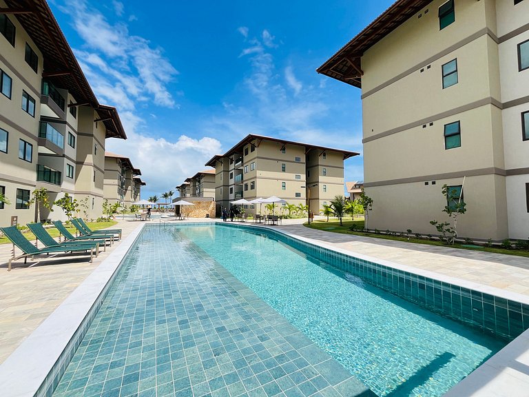 Apt 2Qt BeiraMar - Muro Alto - Itah Residence E104 - Porto d