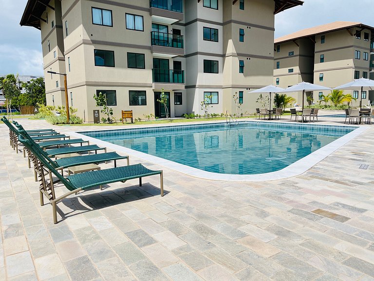 Apt 2Qt BeiraMar - Muro Alto - Itah Residence E104 - Porto d
