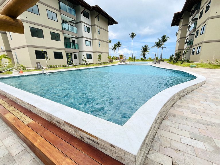 Apt 2Qt BeiraMar - Muro Alto - Itah Residence E104 - Porto d