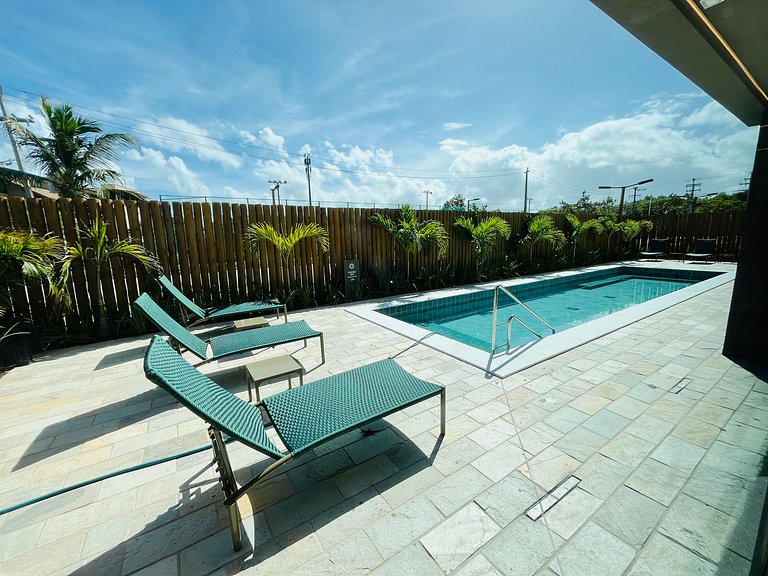 Apt 2Qt BeiraMar - Muro Alto - Itah Residence E104 - Porto d