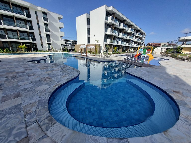 Flat em Muro Alto - Porto de Galinhas - MAKIA A303 - By Anfi