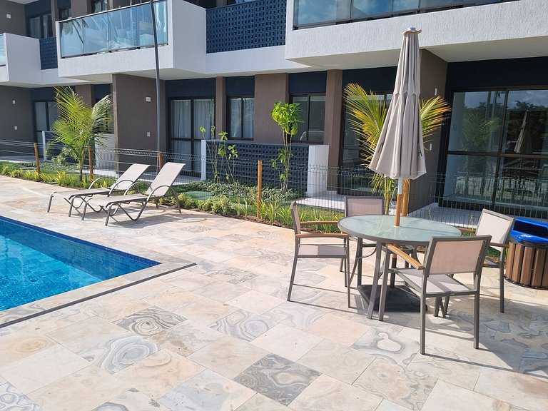 Flat em Muro Alto - Porto de Galinhas - MAKIA A303 - By Anfi