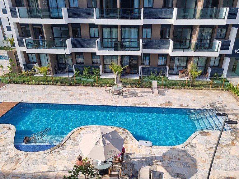 Flat em Muro Alto - Porto de Galinhas - MAKIA A303 - By Anfi