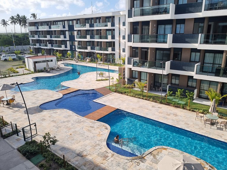 Flat em Muro Alto - Porto de Galinhas - MAKIA A303 - By Anfi