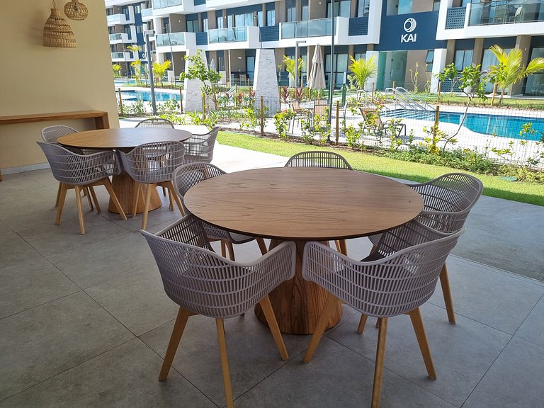 Flat em Muro Alto - Porto de Galinhas - MAKIA A303 - By Anfi