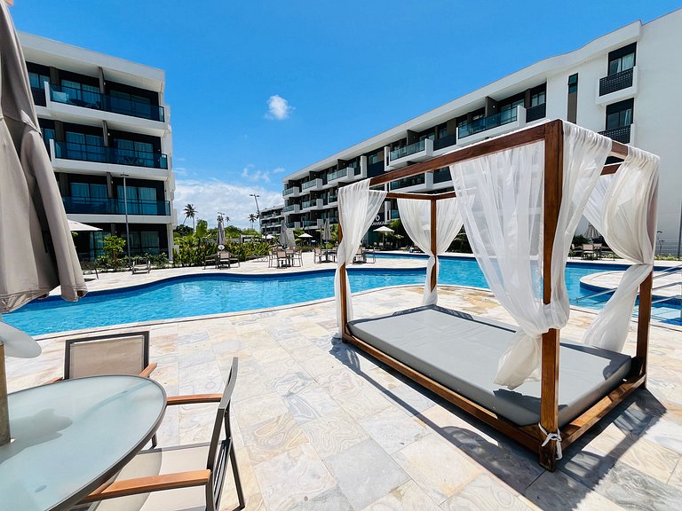 Flat em Muro Alto - Porto de Galinhas - MAKIA A303 - By Anfi